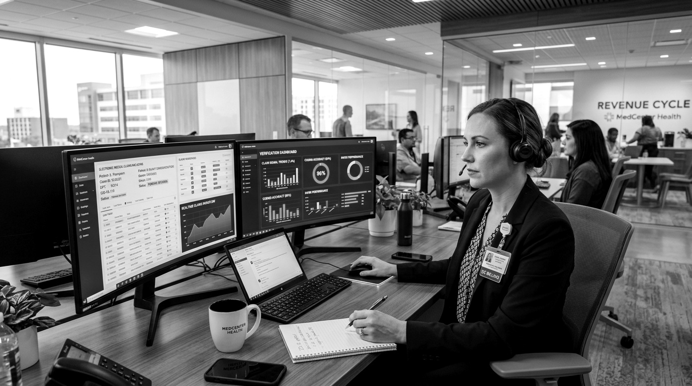 Autonomous Pre-Bill Scrubbing in healthcare revenue cycle